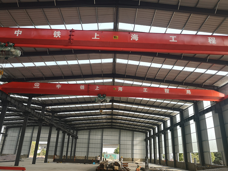 南沿江鐵路項(xiàng)目案例:LDA型電動單梁橋式起重機(jī)_中鐵上海工程局集團(tuán)有限公司第一機(jī)械化施工分公司