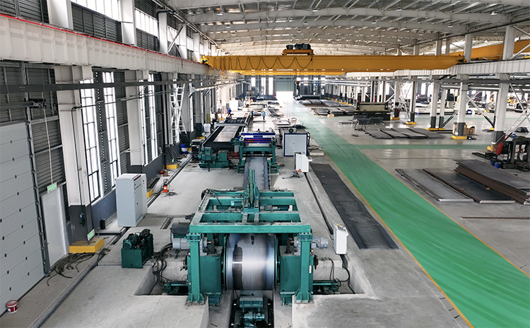 鋼卷開卷矯平橫切生產(chǎn)線 鋼卷開卷矯平橫切生產(chǎn)線